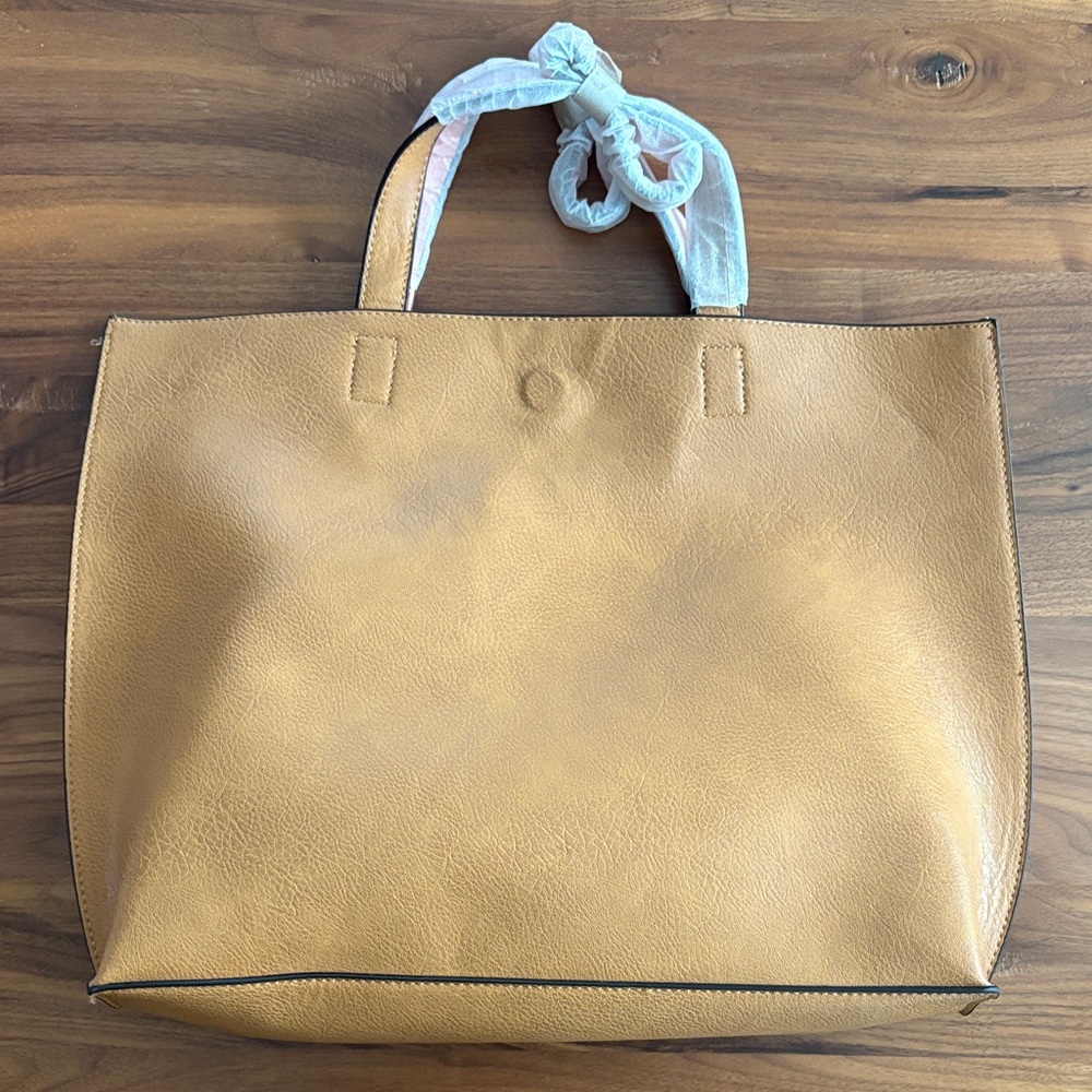 Elegant Tan Tote Bag